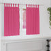 Perdele cu perdele 2 pcs Roz intens Poliester - WALTI WALTI