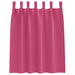 Perdele cu perdele 2 pcs Roz intens Poliester - WALTI WALTI