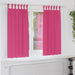 Perdele cu perdele 2 pcs Roz intens Poliester - WALTI WALTI