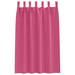 Perdele cu perdele 2 pcs Roz intens Poliester - WALTI WALTI