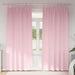 Perdele cu perdele 2 pcs Roz bebeluș 260 x 140 cm Poliester - WALTI WALTI