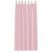 Perdele cu perdele 2 pcs Roz bebeluș 260 x 140 cm Poliester - WALTI WALTI