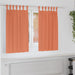 Perdele cu perdele 2 pcs Terracota Poliester - WALTI WALTI