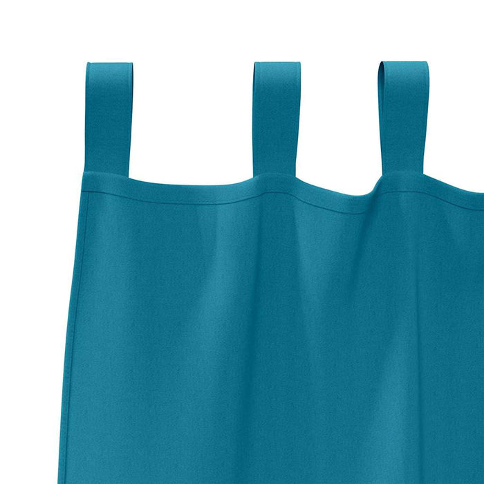 Perdele cu perdele 2 pcs Turcoaz Poliester - WALTI WALTI