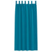 Perdele cu perdele 2 pcs Turcoaz 260 x 140 cm Poliester - WALTI WALTI