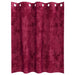 Cortine din catifea 2 pcs Roșu Vin 140 x 140 cm Catifea - WALTI WALTI
