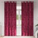 Cortine din catifea cu perdele 2 pcs bordo 225 x 140 cm Catifea - WALTI WALTI