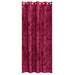 Cortine din catifea cu perdele 2 pcs bordo 225 x 140 cm Catifea - WALTI WALTI