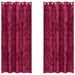 Cortine din catifea cu perdele 2 pcs bordo 245 x 140 cm Catifea - WALTI WALTI