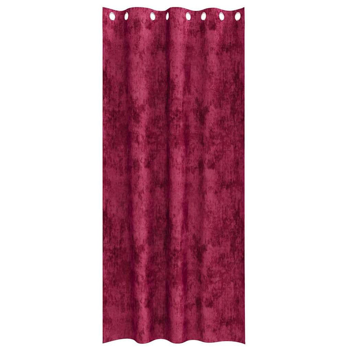 Cortine din catifea cu perdele 2 pcs bordo 245 x 140 cm Catifea - WALTI WALTI