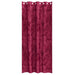 Cortine din catifea cu perdele 2 pcs bordo 245 x 140 cm Catifea - WALTI WALTI