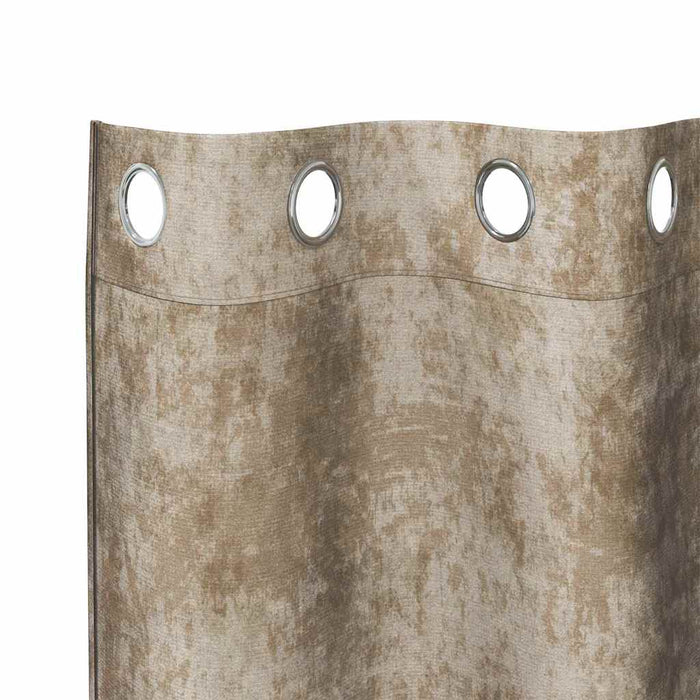 Cortine din catifea 2 pcs Șampanie 140 x 140 cm Catifea - WALTI WALTI