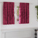 Cortine din catifea cu perdele 2 pcs bordo 140 x 140 cm Catifea - WALTI WALTI
