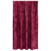 Cortine din catifea cu perdele 2 pcs bordo 140 x 140 cm Catifea - WALTI WALTI