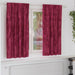 Cortine din catifea cu perdele 2 pcs bordo 175 x 140 cm Catifea - WALTI WALTI