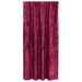 Cortine din catifea cu perdele 2 pcs bordo 175 x 140 cm Catifea - WALTI WALTI