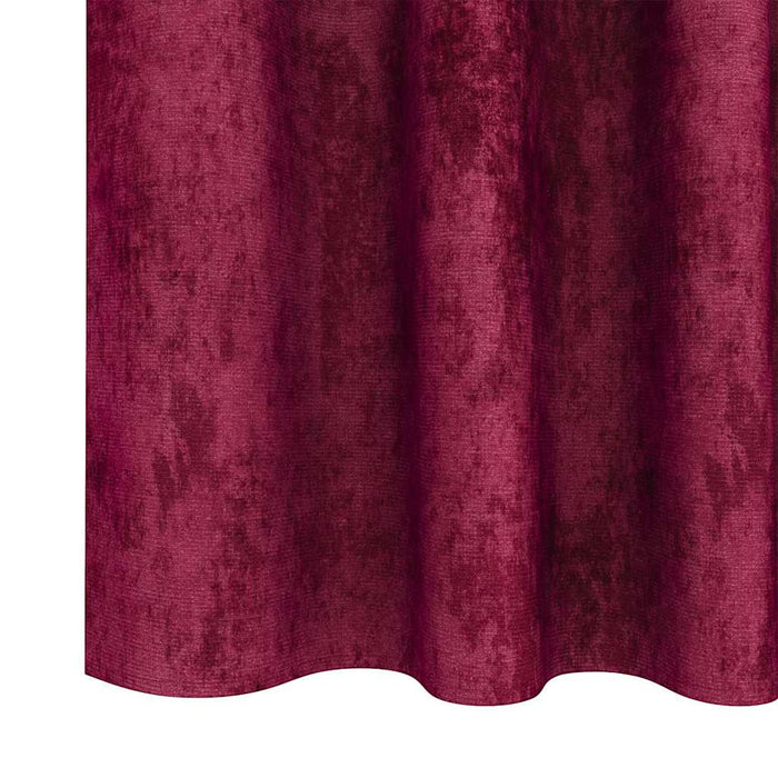 Cortine din catifea cu perdele 2 pcs bordo 225 x 140 cm Catifea - WALTI WALTI