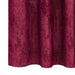 Cortine din catifea 2 pcs Roșu Vin 260 x 140 cm Catifea - WALTI WALTI