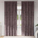 Draperie cu perdele 2 pcs Maro 260 x 140 cm Catifea - WALTI WALTI