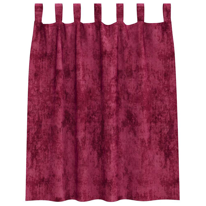 Cortine din catifea 2 pcs Roșu Vin 140 x 140 cm Catifea - WALTI WALTI