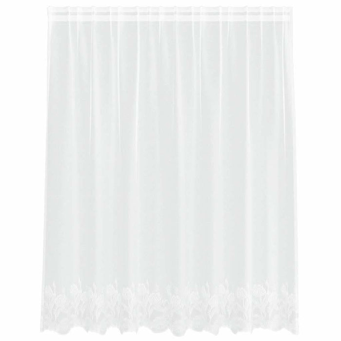Perdele cu perdele Floral Alb 200 x 140 cm Poliester - WALTI WALTI