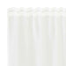 Perdele cu perdele Floral Alb 400 x 120 cm Poliester - WALTI WALTI