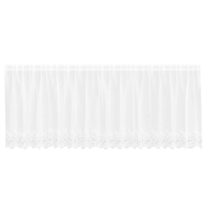 Perdele cu perdele Floral Alb 400 x 120 cm Poliester - WALTI WALTI