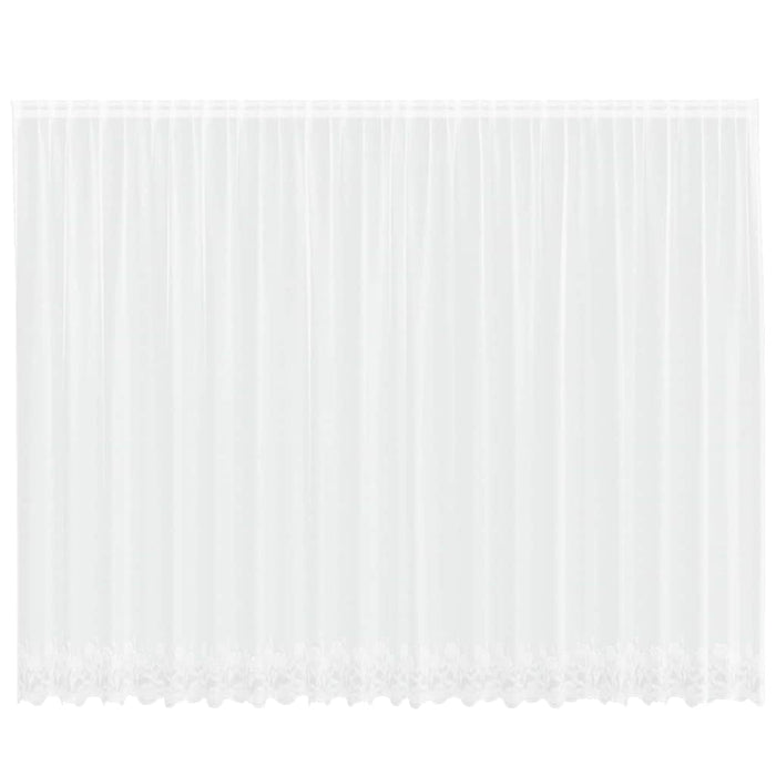 Perdele cu perdele Floral Alb 500 x 220 cm Poliester - WALTI WALTI