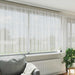 Perdele cu perdele Floral Alb 600 x 140 cm Poliester - WALTI WALTI
