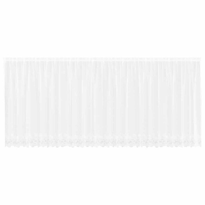 Perdele cu perdele Floral Alb 600 x 140 cm Poliester - WALTI WALTI