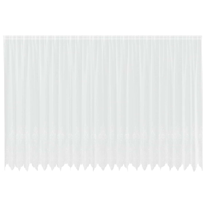 Cortină din Dantelă Alb 245 x 600 cm Poliester - WALTI WALTI