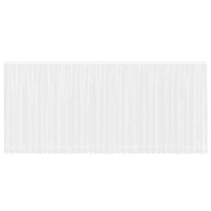 Cortină din Dantelă cu perdele Alb 900 x 240 cm Poliester - WALTI WALTI