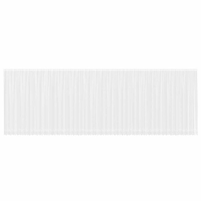 Perdele cu perdele Floral Alb 1200 x 240 cm Poliester - WALTI WALTI