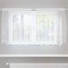 Perdele cu perdele Floral Alb 150 x 100 cm Poliester - WALTI WALTI