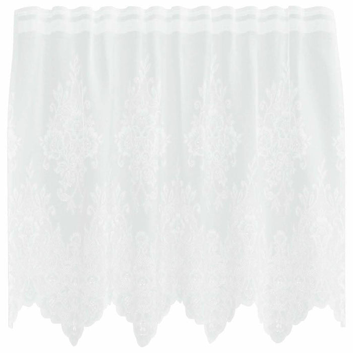 Perdele cu perdele Floral Alb 150 x 100 cm Poliester - WALTI WALTI
