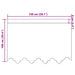 Perdele cu perdele Floral Alb 150 x 100 cm Poliester - WALTI WALTI
