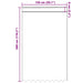 Perdele cu perdele Alb 150 x 280 cm Poliester - WALTI WALTI
