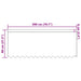 Perdele cu perdele Alb 200 x 80 cm Poliester - WALTI WALTI