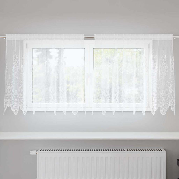 Perdele cu perdele Alb 200 x 100 cm Poliester - WALTI WALTI