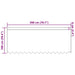 Perdele cu perdele Alb 200 x 100 cm Poliester - WALTI WALTI