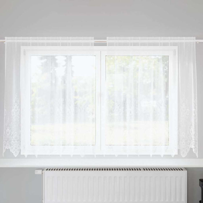 Perdele cu perdele Alb 200 x 140 cm Poliester - WALTI WALTI