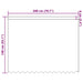 Perdele cu perdele Alb 200 x 140 cm Poliester - WALTI WALTI