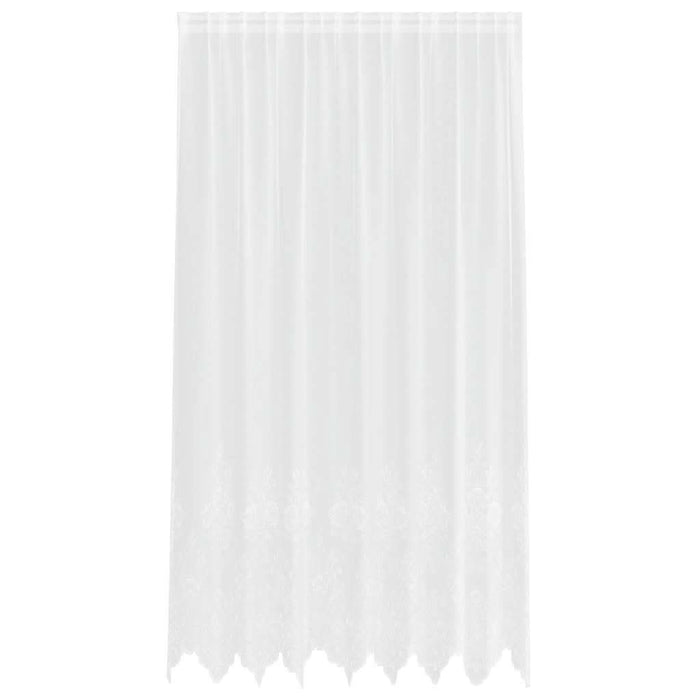 Perdele cu perdele Floral Alb 200 x 200 cm Poliester - WALTI WALTI
