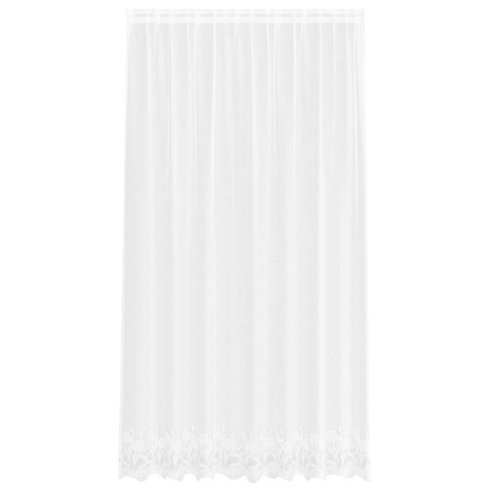 Cortină din Dantelă cu perdele Alb 240 x 200 cm Poliester WALTI