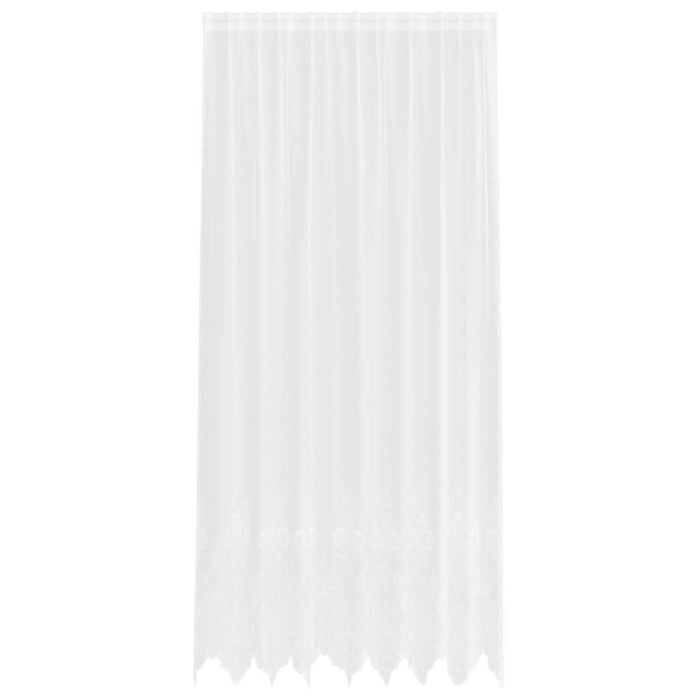 Perdele cu perdele Floral Alb 200 x 280 cm Poliester - WALTI WALTI