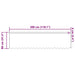 Perdele cu perdele Alb 300 x 80 cm Poliester - WALTI WALTI