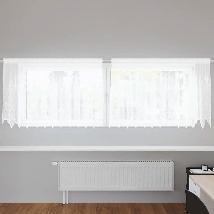 Perdele cu perdele Alb 300 x 100 cm Poliester - WALTI WALTI