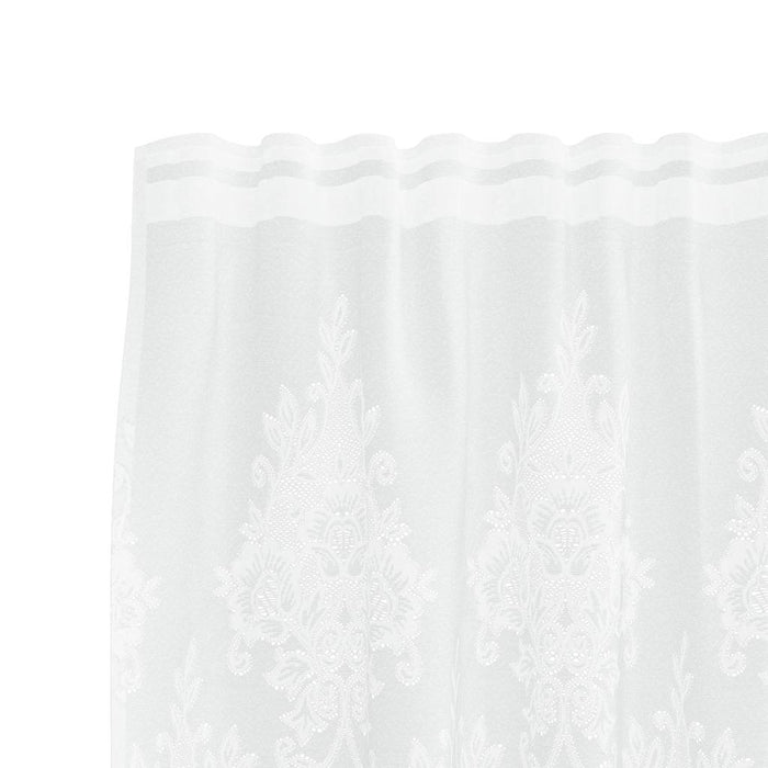Perdele cu perdele Alb 300 x 180 cm Poliester - WALTI WALTI