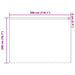 Perdele cu perdele Alb 300 x 200 cm Poliester - WALTI WALTI