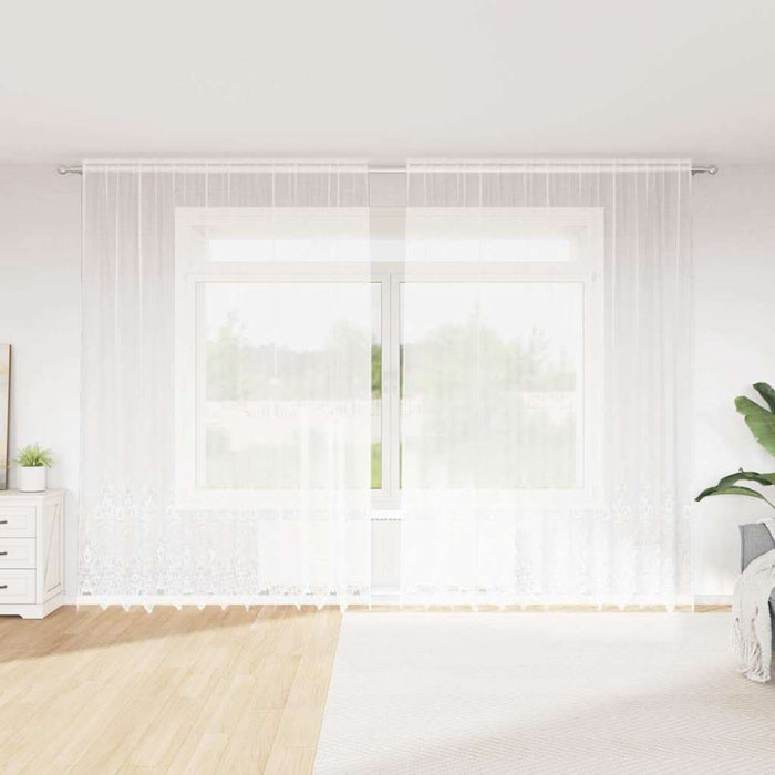 Perdele cu perdele Alb 300 x 260 cm Poliester - WALTI WALTI